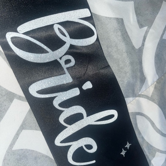 Bride Sash - Picture 2 of 2